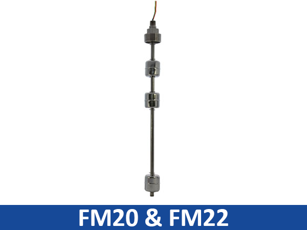 FM20 & FM22 – Custom Multi Level Liquid Sensors FM20 & FM22 – Custom Multi Level Liquid Sensors